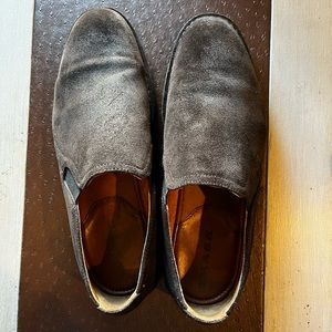 Like New Mens Trask Blaine suede Loafer size 12